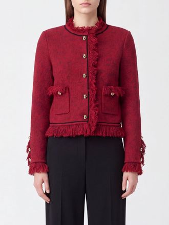 Self Portrait Jacket Woman color Red