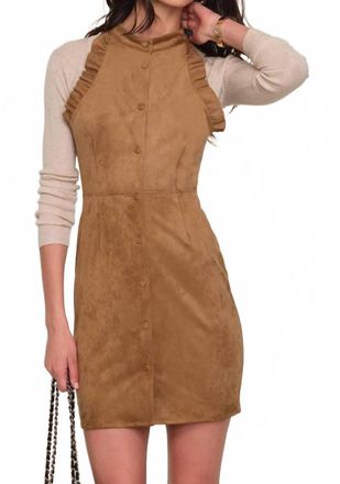 Heartloom Ember Mini Dress In Camel