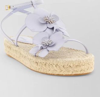 Zimmermann leather orchid sandals