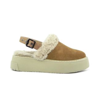 Colors Of California Schoenen, Dames, Bruin, 39 EU, Su&egrave;de, Sabot Platform