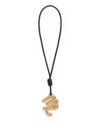 Jil Sander Collana con ciondolo segno zodiacale - Oro