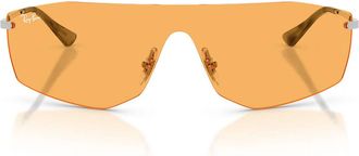 Ray-Ban Sunglasses Rb3781 003/85 Alix Silver/Yellow Unisex