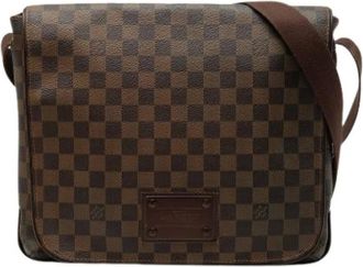 Louis Vuitton Pre-owned Cross Body Bags, female, Brown, Size: ONE SIZE Pre-owned Brooklyn MM Crossbody Bag