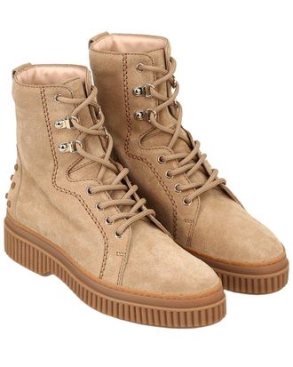 Tod's Tods Leather Military Boot
