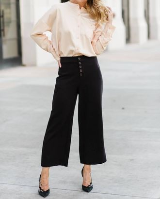 Lyss&eacute; Kat Button Down Blouse In Macadamia