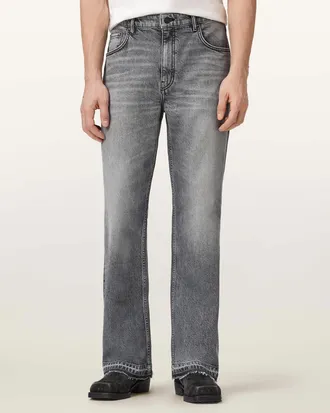 AllSaints Cotton/Lyocell Flint Bootcut Denim Jeans, Size: 28