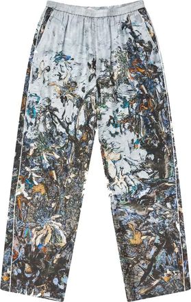 Munthe Broeken, Dames, Grijs, XL, Wijde broek