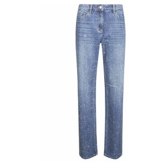 Elisabetta Franchi Jeans - female - Elisabetta Franchi - Slim Fit Jeans - Blue - W26 - Jeans