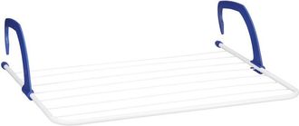 Relaxdays Relaxdays - 4 Tendederos Para Radiador, Colgantes, Para Calefacci&oacute;n Y Balc&oacute;n, 4,8 M, Blanco