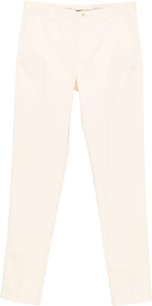 Incotex Black Slim Fit Minimalist Trousers