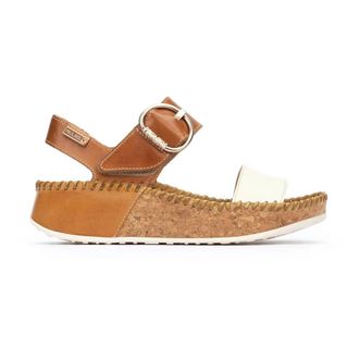 Pikolinos Marina Damesandalen - Dames - Sleehakken - Veelkleurig - 41 EU - Leer - Schoenen