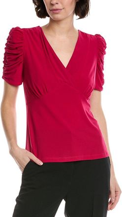 CeCe by Cynthia Steffe Cece Puff V-Neck Top