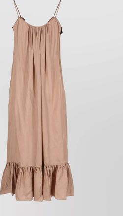 Dries Van Noten knee length dress spaghetti straps