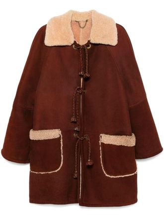 A.N.G.E.L.O. Vintage Cult 1980s suede coat - Brown