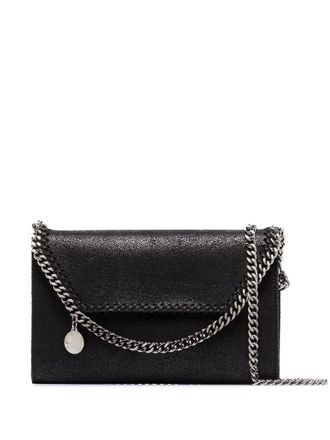Stella McCartney Black Falabella Small Crossbody Bag