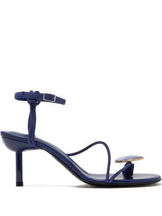 CHRISTOPHER ESBER Geknoopte sandalen met enkelband - Blauw