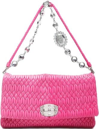 Miu Miu Borsa a spalla matelassé 2010 - Rosa