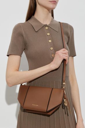 Michael Michael Kors Handbag Jordi Small, Womens, Brown