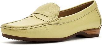 David Tate Freetime Womens Flat Shoes Yellow : 10.5 W (D), Leather