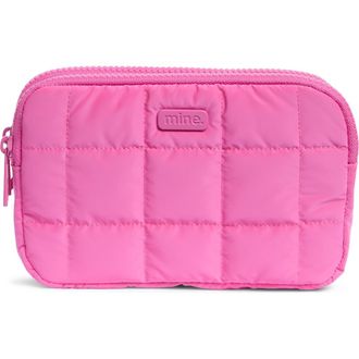 Mytagalongs Quilted Pouch in Hot Pink at Nordstrom Rack