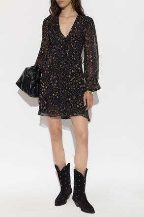 Isabel Marant Florel Dress, Womens, Black