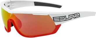 Salice 016 RWX BIANCO/RW ROSSO Mens Sunglasses Red Size Standard