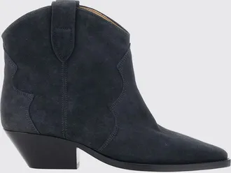Isabel Marant Stivaletti texani Dewina in pelle scamosciata con tacco basso