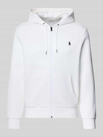 Polo Ralph Lauren Sweatjacke mit Kapuze in Weiss, Gr&ouml;&szlig;e XXL