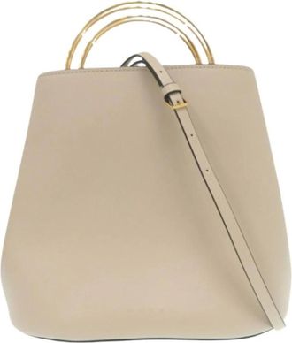 Marni Pre-owned Bucket Bag - Dames - Vintage Tas - Beige - ONE Size - Leer - Vintage