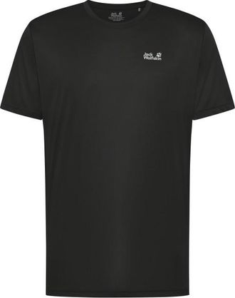 Jack Wolfskin Tech Tee Funktionsshirt f&uuml;r Herren | schwarz