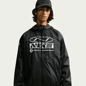Nike Mens Windrunner Storm-FIT Graphic Jacket in Black | IM5596-010