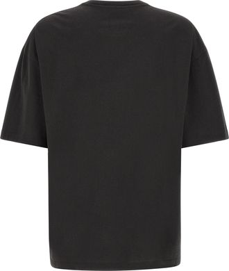 Maison Margiela Numeric Logo Graphic Cotton T-Shirt - Black