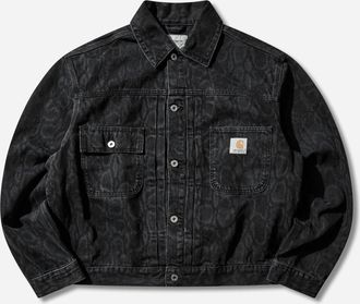 Carhartt Work in Progress Men s Belmar Jacket Snake Camo Black (Heavy Stone Wash)