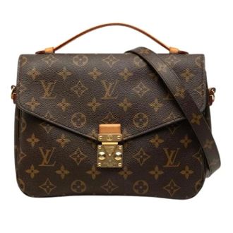 Louis Vuitton Pre-owned Pochette Metis - Dames - Pre-owned - Bruin - Maat: ONE Size Leer