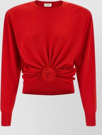 Magda Butrym wool knotted jumper