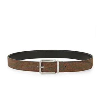 Etro Etro, Belts, female, Multicolor, Size: 110 CM Reversible Paisley Belt