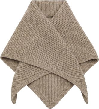 STUDIO NICHOLSON Pythagoras Sjaal - Heren - Wintersjaals - Beige - ONE Size - Wol - Accessoires