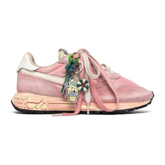 Autry Reelwind Super Vintage Lage Sneakers - Dames - Sneakers - Roze - 41 EU - Katoen - Schoenen