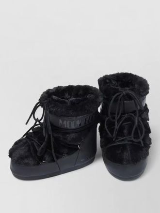 Moon Boot faux fur ankle boots