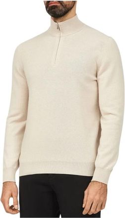 Gran Sasso Half-zip Turtleneck 15590 55127.225 - Heren - Coltruien - Beige - 3XL - Truien & Vesten