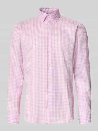 Christian Berg Regular Fit Business-Hemd mit Button-Down-Kragen in Pink, Gr&ouml;&szlig;e 39/40