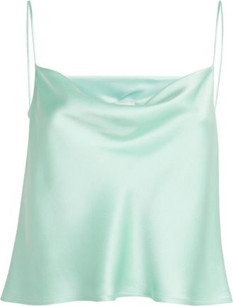 Sally Lapointe LaPointe Silk Cowlneck Camisole Size S