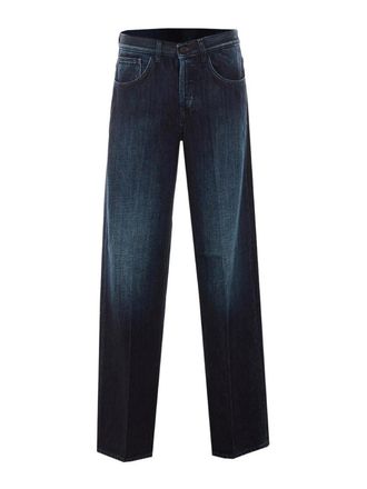Dondup Jacklyn Blue Straight-Leg Jeans