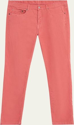 Massimo Alba Mens Corduroy 5-Pocket Pants