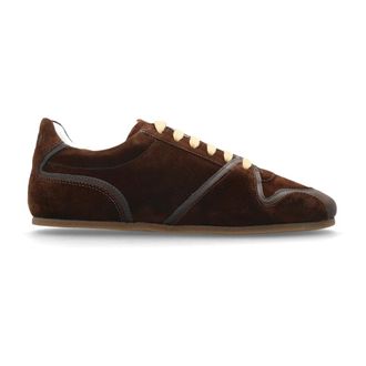 Moschino Sneakers, male, Brown, Size: 12 US Lace-up Panelled Sneakers