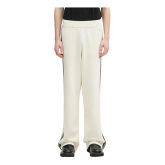 Wales Bonner Wales Bonner, Broeken, Heren, Beige, L, Polyester, Tide Track Trainingsbroeken