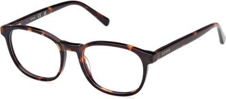 Guess Stijlvolle brillenframes in Dark Havana - unisex - Brillen - Bruin - 49 MM - Accessoires