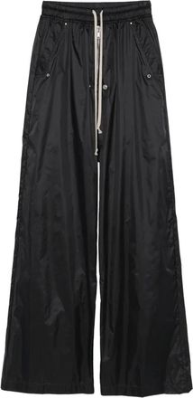 Rick Owens Palazzo broek met zak met trekkoord - Zwart