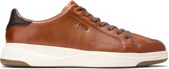 Cole Haan GrandPro Luxe Mile Trainer voor heren bruine leren sneakers - C42753