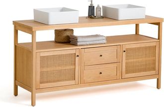 La Redoute Interieurs Dubbel wastafelmeubel L160 cm, Gabin